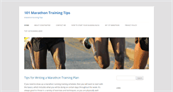 Desktop Screenshot of dailyrunningtips.com